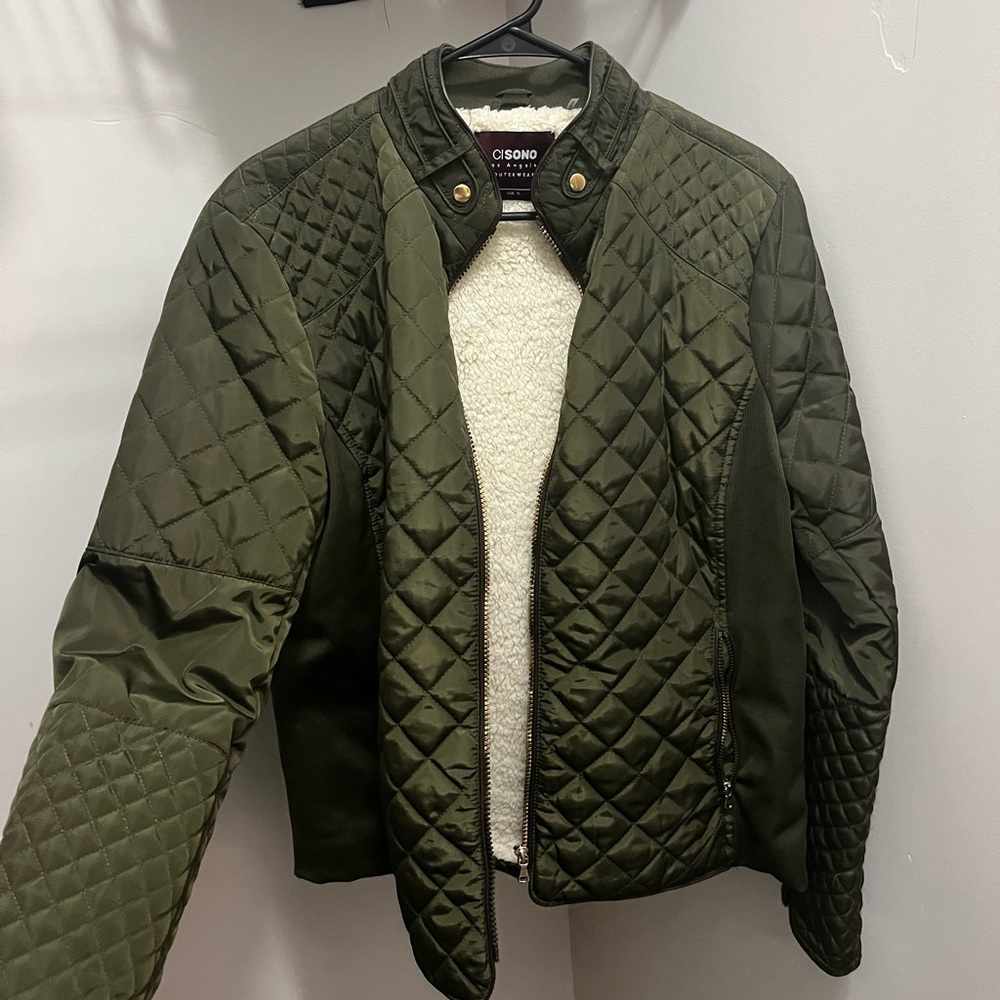 Olive Green Winter Jacket